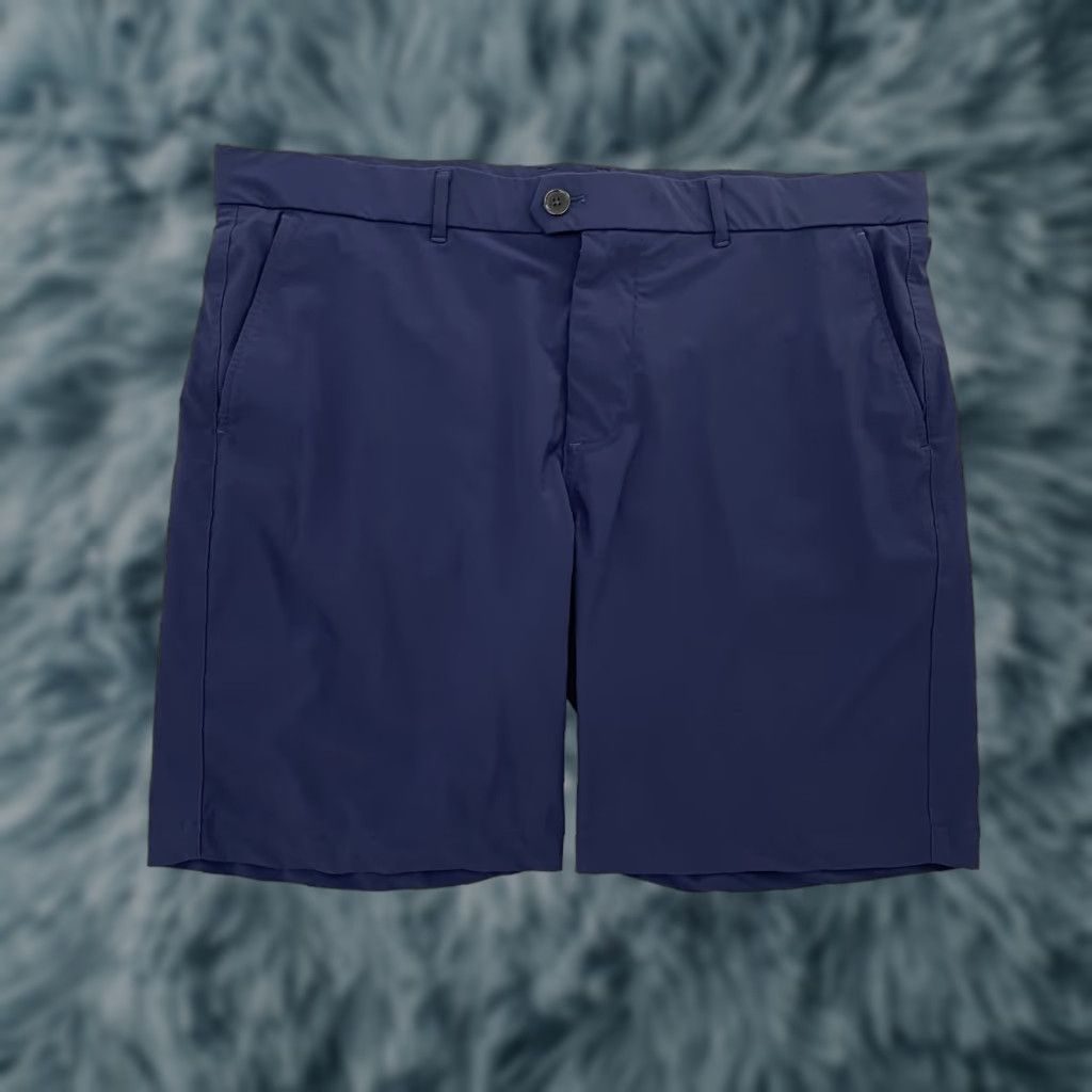 Vintage Greyson Shorts Adult 38 Blue Solid Performance Golf Stretch Pockets Mens Size US 38 / EU 54 - 1 Thumbnail