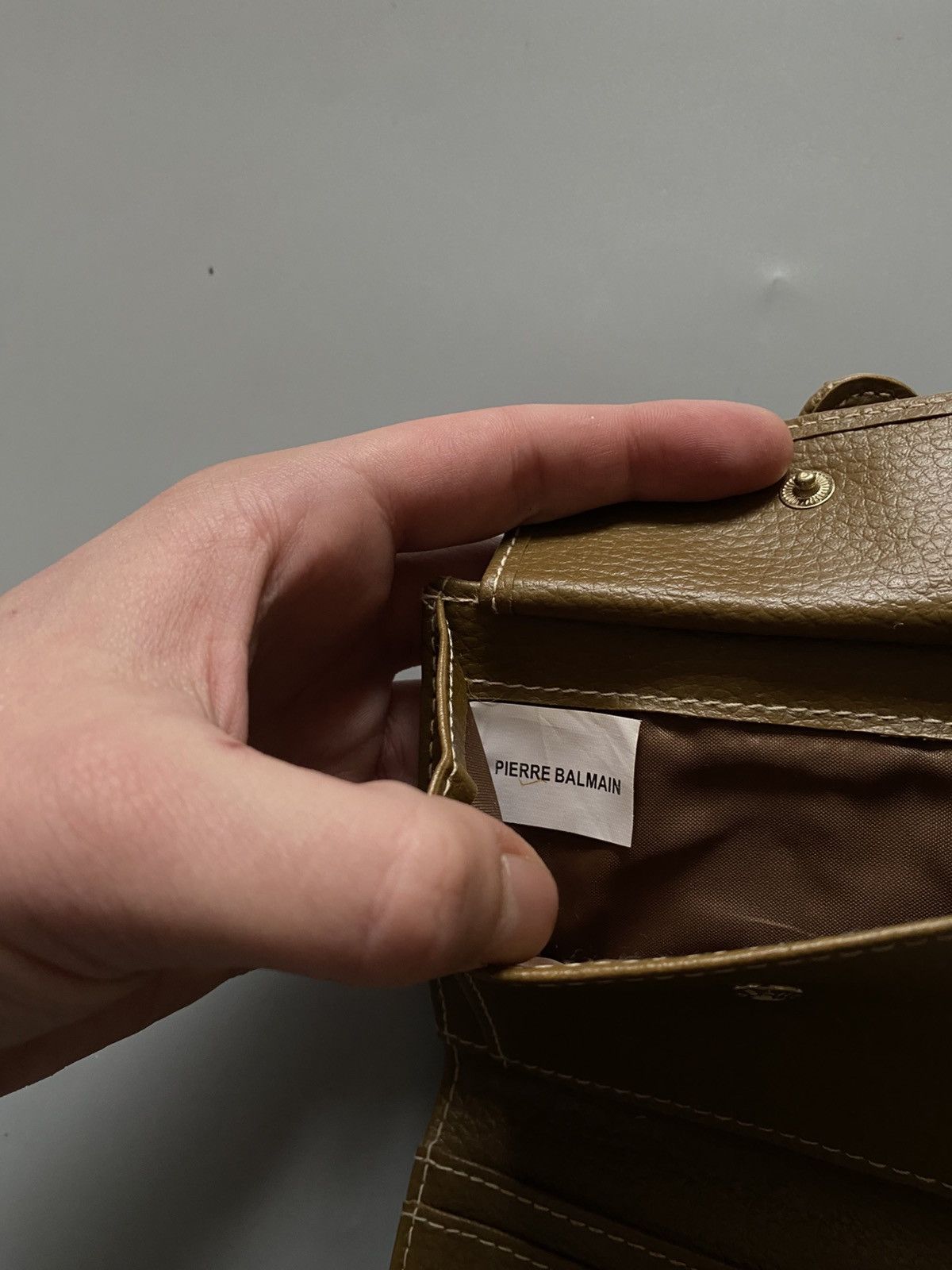 Pierre Balmain Balmain vintage leather wallet Size ONE SIZE - 5 Thumbnail