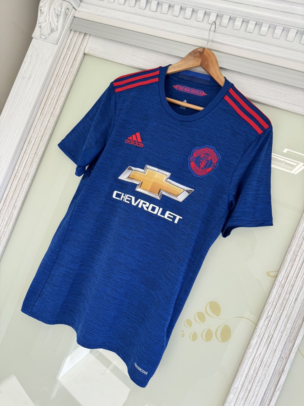 Adidas Manchester United 2016-2017 Away Soccer Jersey Football Kit Size US M / EU 48-50 / 2 - 3 Thumbnail