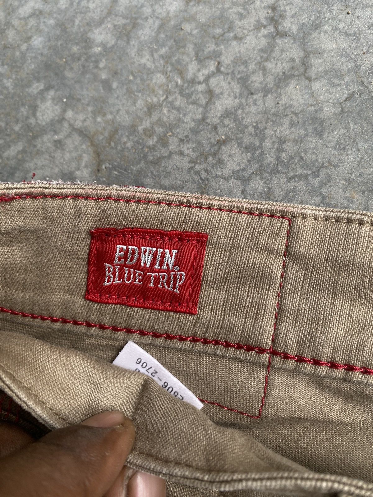 Edwin Vintage Edwin blue trip denim Size US 30 / EU 46 - 11 Thumbnail