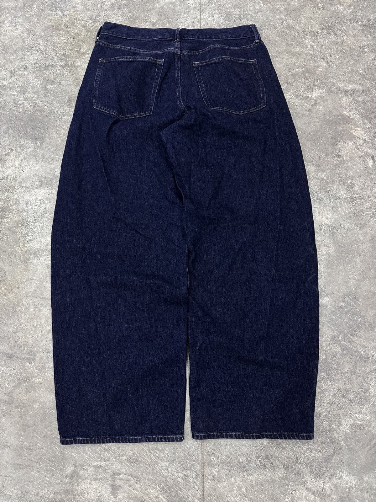 Japanese Brand Baggy Uniqlo Denim Wide Jeans Japanese Style Size US 32 / EU 48 - 3 Thumbnail