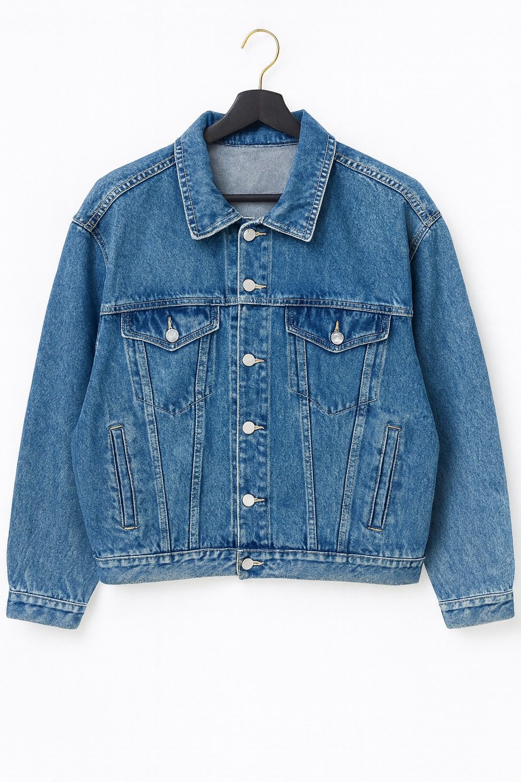 Vintage Vintage 1980s-1990s Acid Wash Denim Jacket – Unisex Classic Size US S / EU 44-46 / 1 - 1 Thumbnail