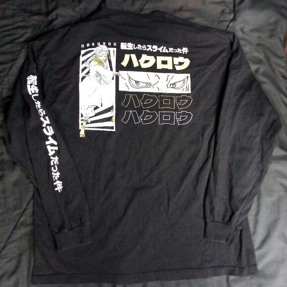 Anime That Time I Got Reincarnated As A Slime Long Sleeve T-Shirt Size US XL / EU 56 / 4 - 5 Thumbnail