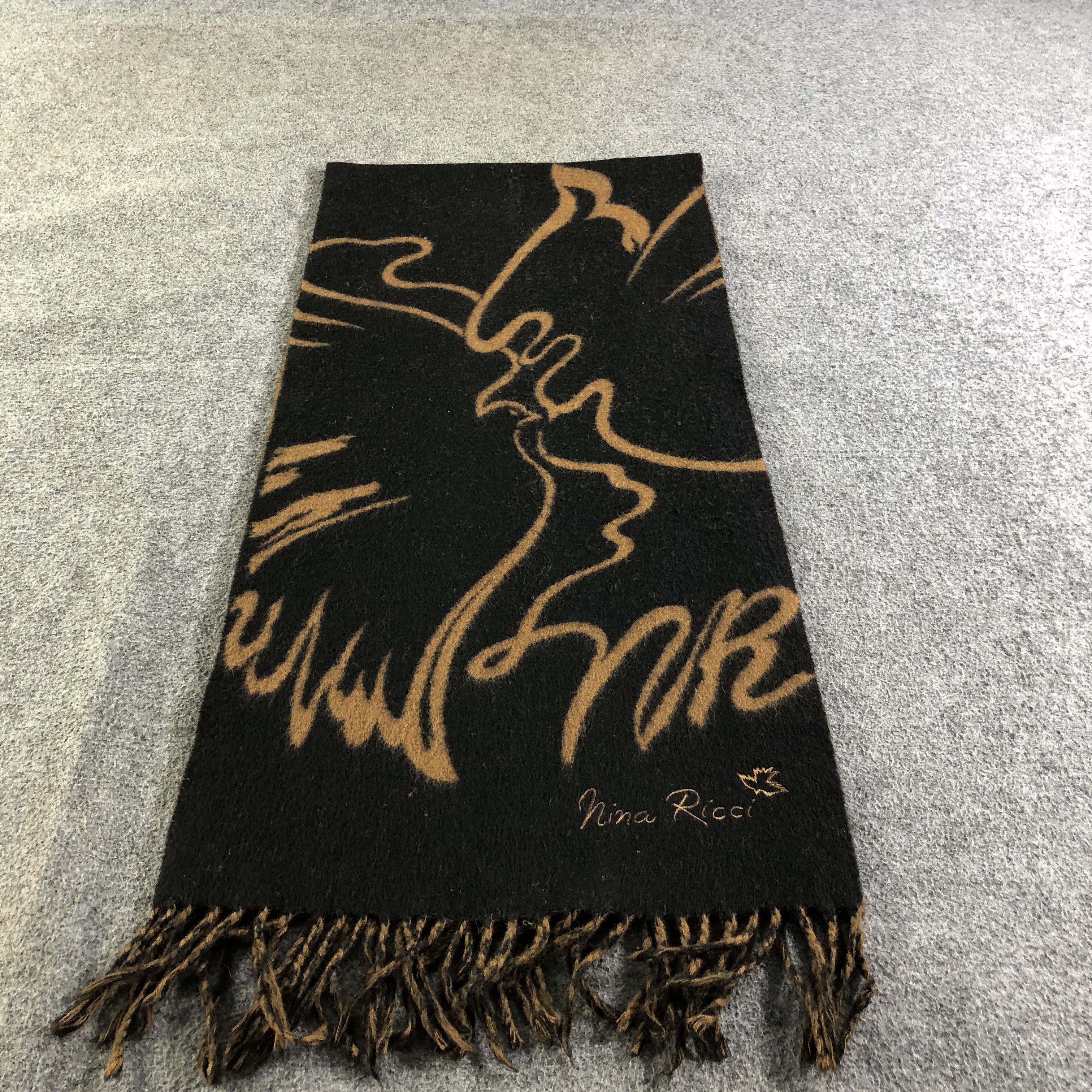 Nina Ricci Nina Ricci Wool Scarf Muffler V1951 Size ONE SIZE - 2 Thumbnail