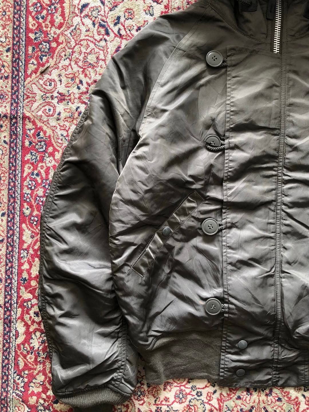 Alpha Industries Vintage Alpha Industries N2B Fur Bomber Jacket Size US L / EU 52-54 / 3 - 6 Thumbnail