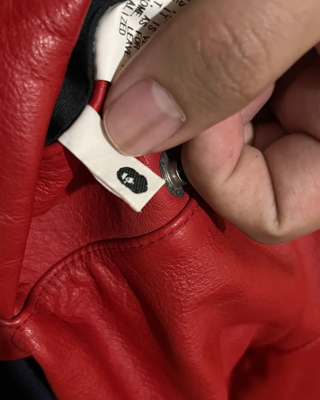Bape 2000s A Bathing Ape Reversible Leather Puff Down Jacket Size US S / EU 44-46 / 1 - 11 Thumbnail
