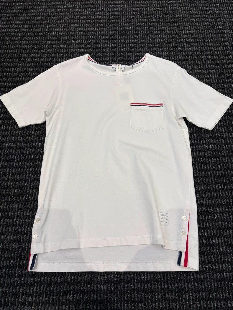Thom Browne Thom Browne Pocket White Short Sleeve Size US XS / EU 42 / 0 - 1 Thumbnail