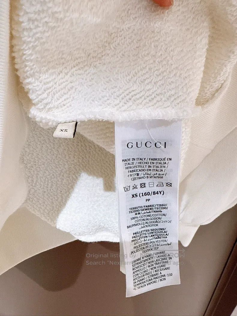 Gucci Gucci Sequin colourful letter loose sweatshirt Size US XS / EU 42 / 0 - 9 Thumbnail