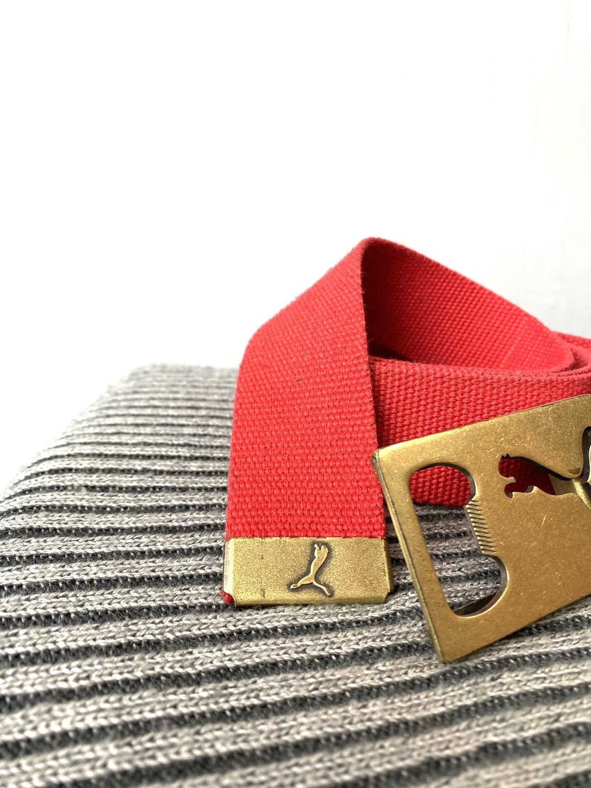 Japanese Brand Rare! Vintage Puma Belt Speedcat Ferrari Hype Y2K Size ONE SIZE - 3 Thumbnail
