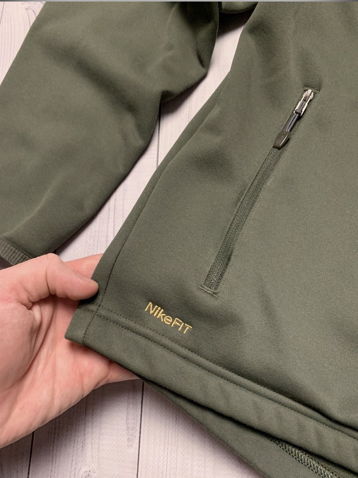Nike × Vintage Vintage Nike ACG fleece jacket size XL green Size US XL / EU 56 / 4 - 6 Thumbnail