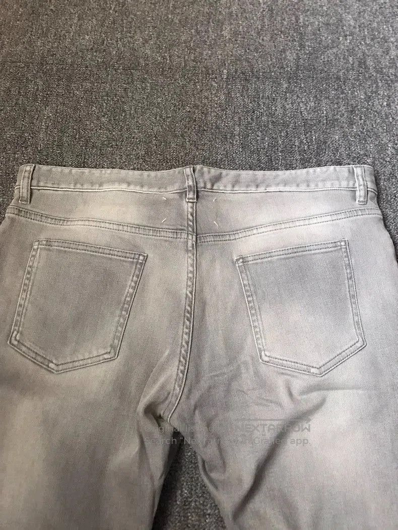 Maison Margiela Martin Margiela Gray Straight Leg Jeans. Size US 38 / EU 54 - 6 Thumbnail