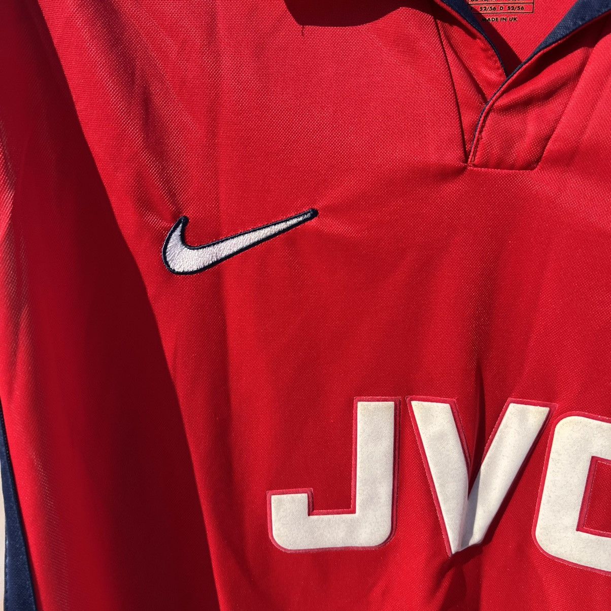 Nike FC Arsenal jersey 1998/1999 Nike JVC Vieira #4 Size US L / EU 52-54 / 3 - 3 Thumbnail