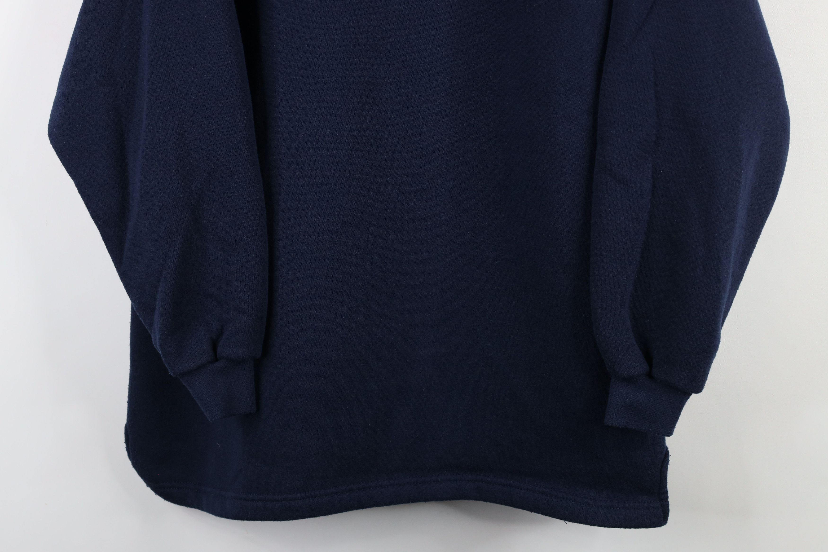 Vintage Vintage 90s Streetwear Tunic Turtleneck Sweatshirt USA Size XL / US 12-14 / IT 48-50 - 3 Thumbnail