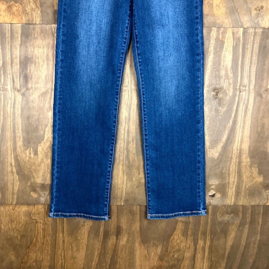 Vintage Judy Blue Jeans Women's Jeans Denim Dad Jean Button Fly Stretch 5/27 Regular Straight 5-Pocket Denim Blue Women Size 27" / US 4 / IT 40 - 3 Thumbnail