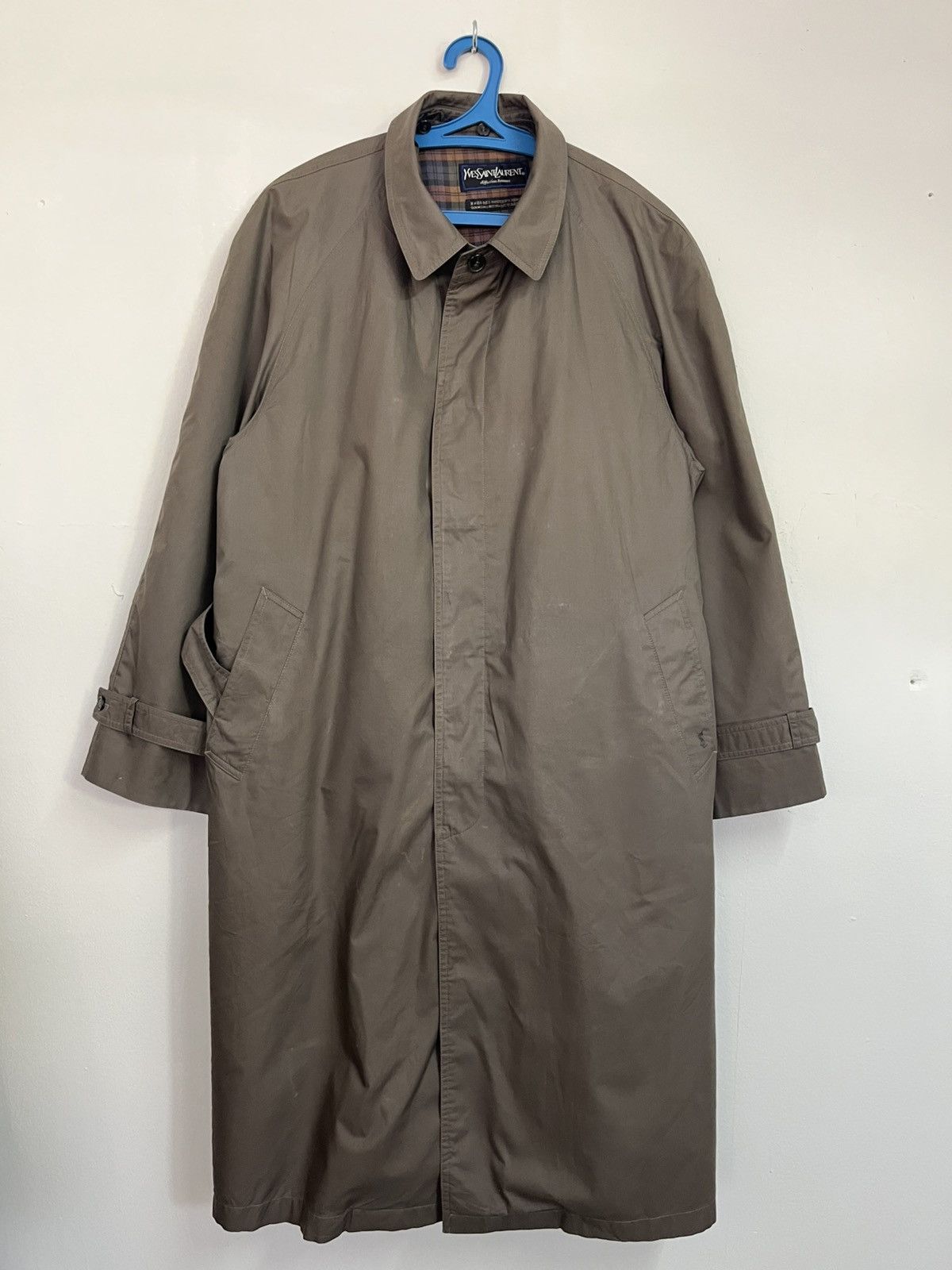 Yves Saint Laurent 💥Vintage!Accept Offer 90s CLASSIC CUT SAINT LAURENT TRENCH Size US L / EU 52-54 / 3 - 8 Thumbnail