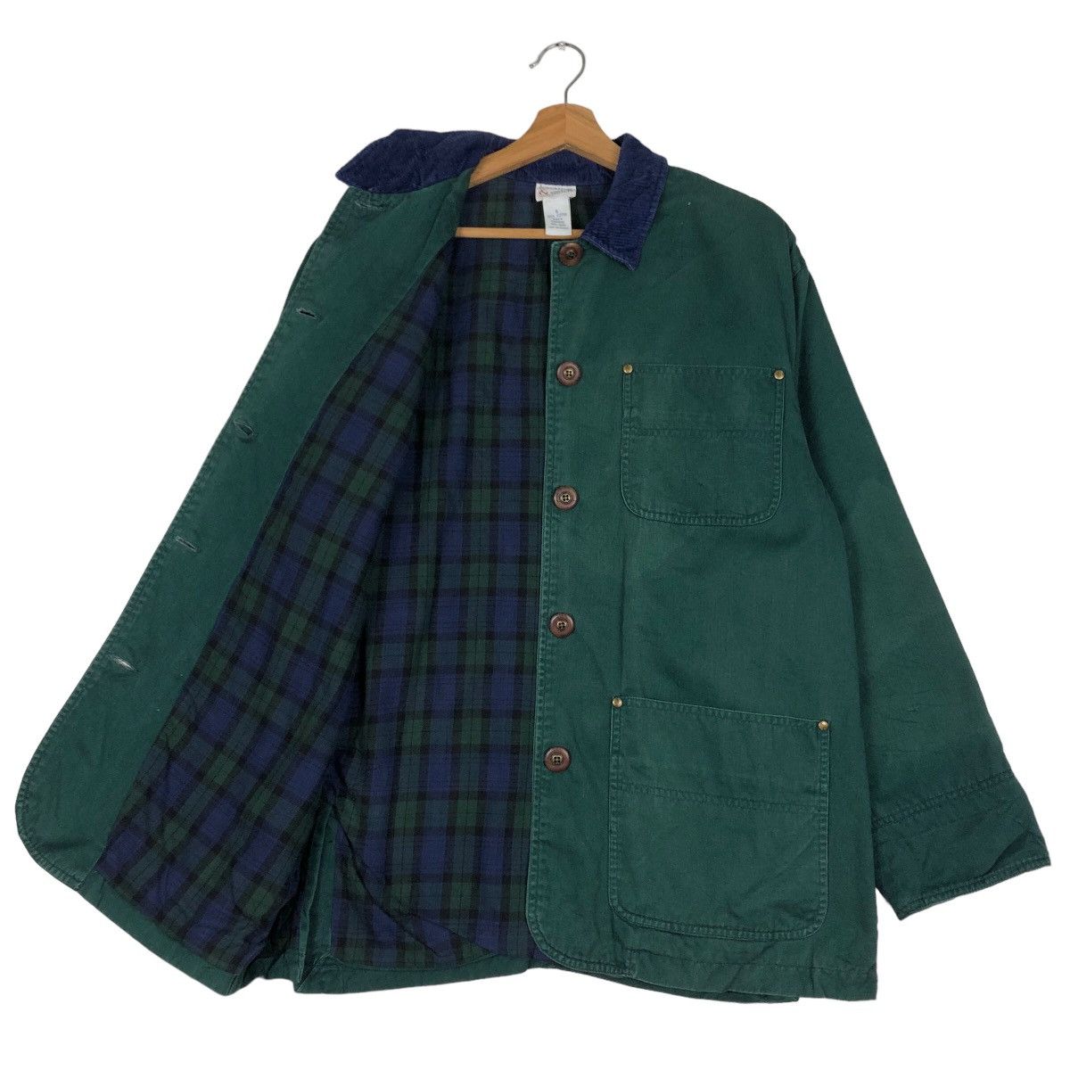 Japanese Brand 🔥Vtg Chore Jacket Hasting & Smith Blanket Lining Tartan Size US S / EU 44-46 / 1 - 9 Thumbnail