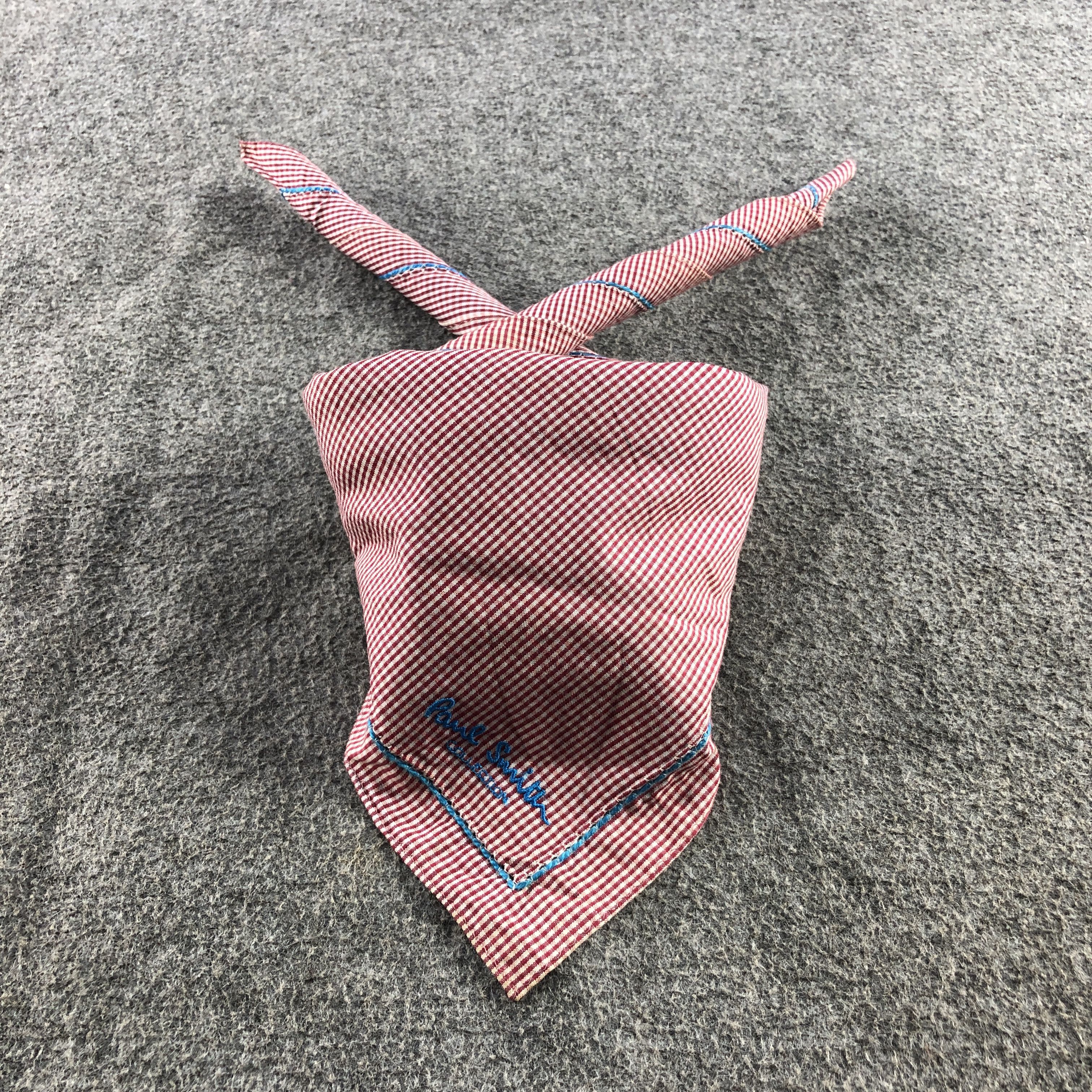 Paul Smith Paul Smith Checkered Handkerchief Neckerchief Bandana H2473 Size ONE SIZE - 1 Thumbnail