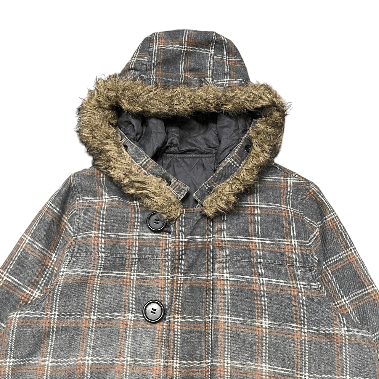 If Six Was Nine Vintage Eastacot Fur Hooded Jacket ifsixwasnine lgb Size US S / EU 44-46 / 1 - 2 Thumbnail