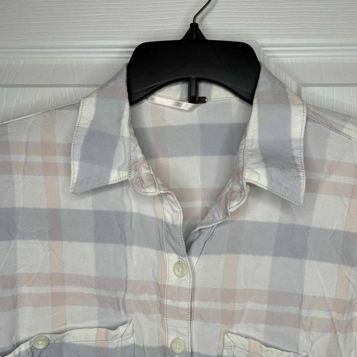 Free People Free People Loveland Plaid Shirt Size XS Size XS / US 0-2 / IT 36-38 - 6 Thumbnail