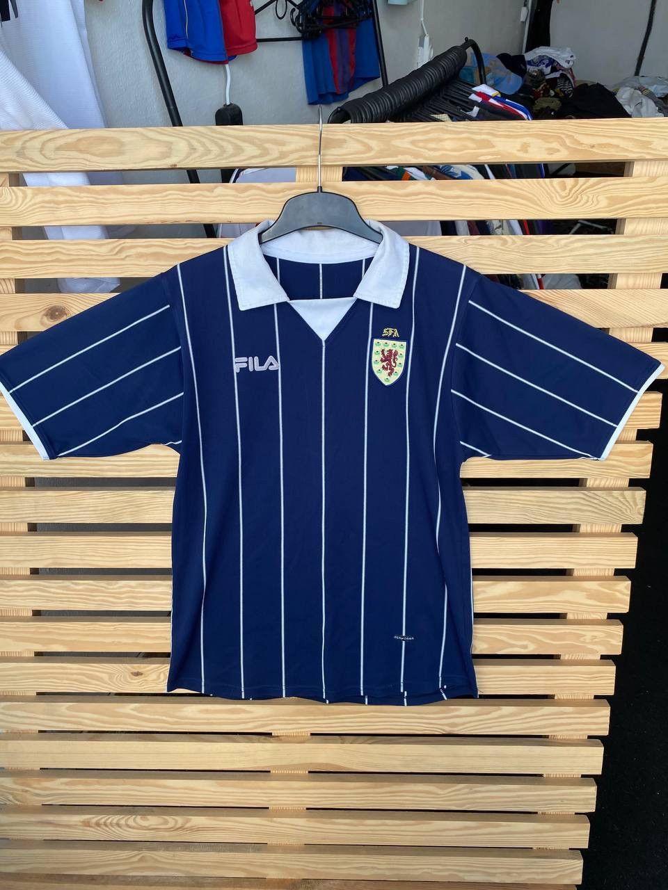 Fila SCOTLAND 2002 2003 HOME FOOTBALL SHIRT SOCCER JERSEY Size US S / EU 44-46 / 1 - 1 Thumbnail