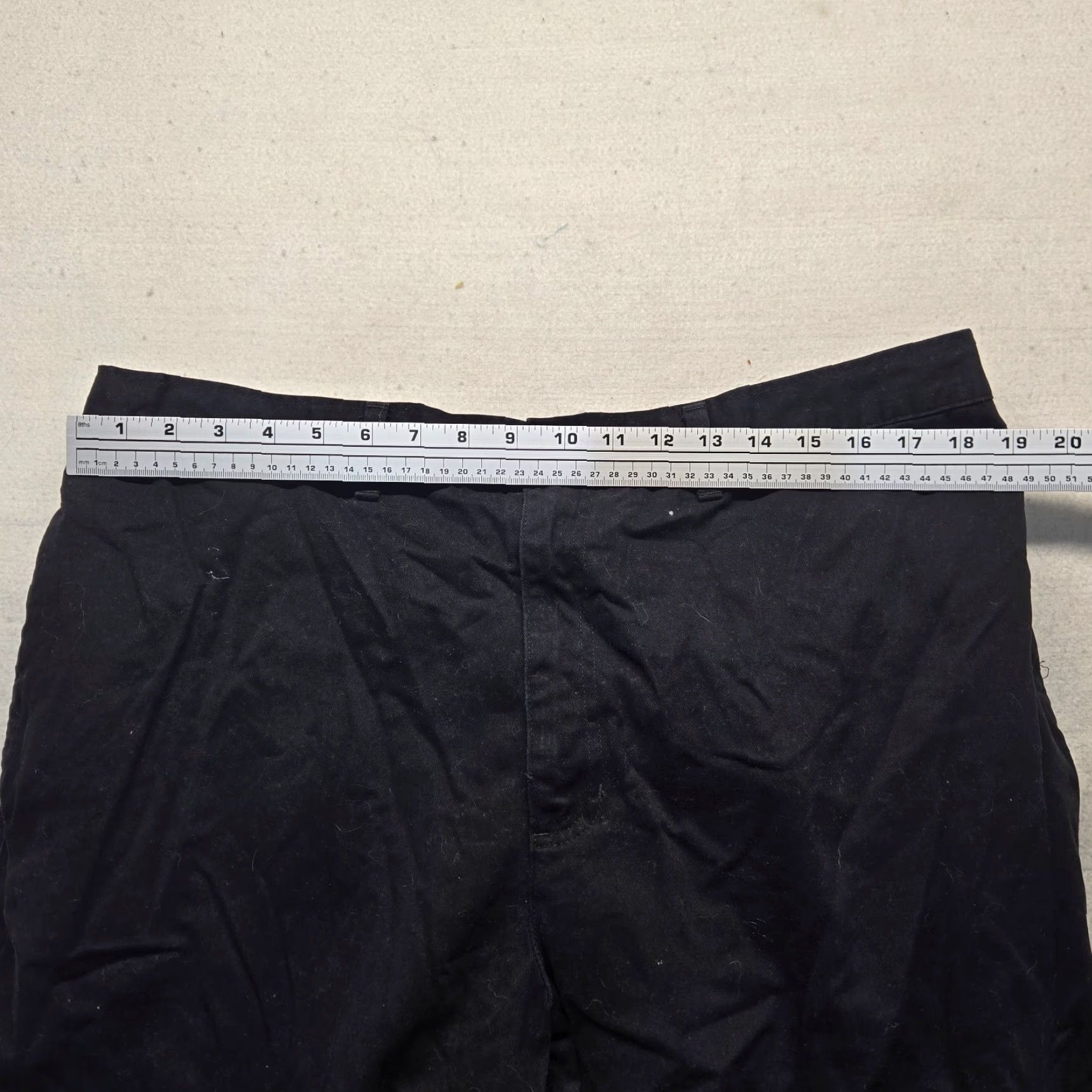 George Black Jeans Regular - Denim Pants Adult Men 42x30 Straight Leg Belt Loops 5-Pocket Medium Wash Denim Black George Black Brand Clothing Mens Size US 42 / EU 58 - 3 Thumbnail