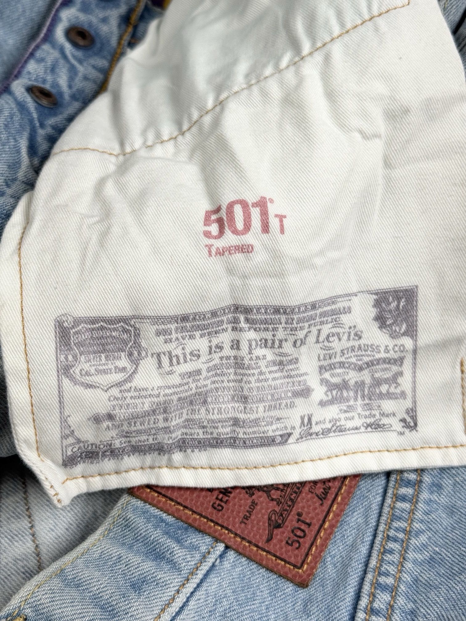 Just Don × Levi's Just don x levis jean Size US 32 / EU 48 - 11 Thumbnail