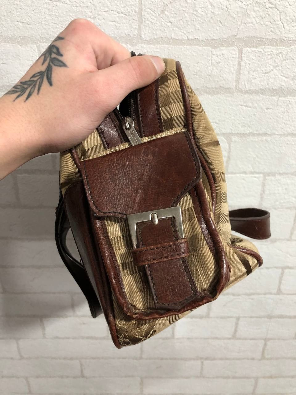 Burberry × Vintage Vintage Burberry Nova Check Bag Size ONE SIZE - 6 Thumbnail