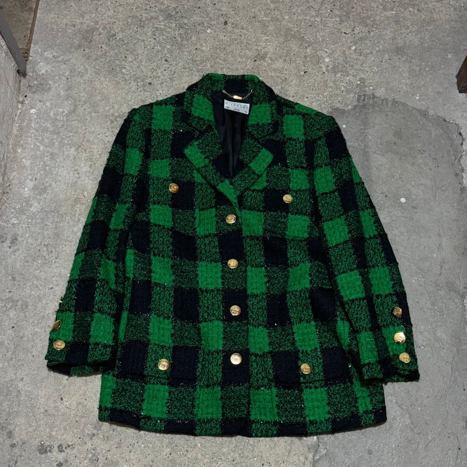 Givenchy Vintage Givenchy en Plus tweed suit Size M / US 6-8 / IT 42-44 - 2 Thumbnail