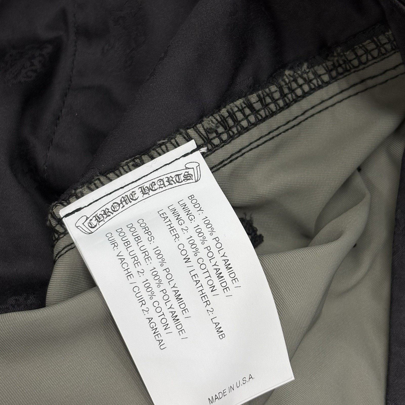 Chrome Hearts Chrome Hearts Leather Knee Carpenter Pants | WORN 1-3X Size US 30 / EU 46 - 22 Thumbnail