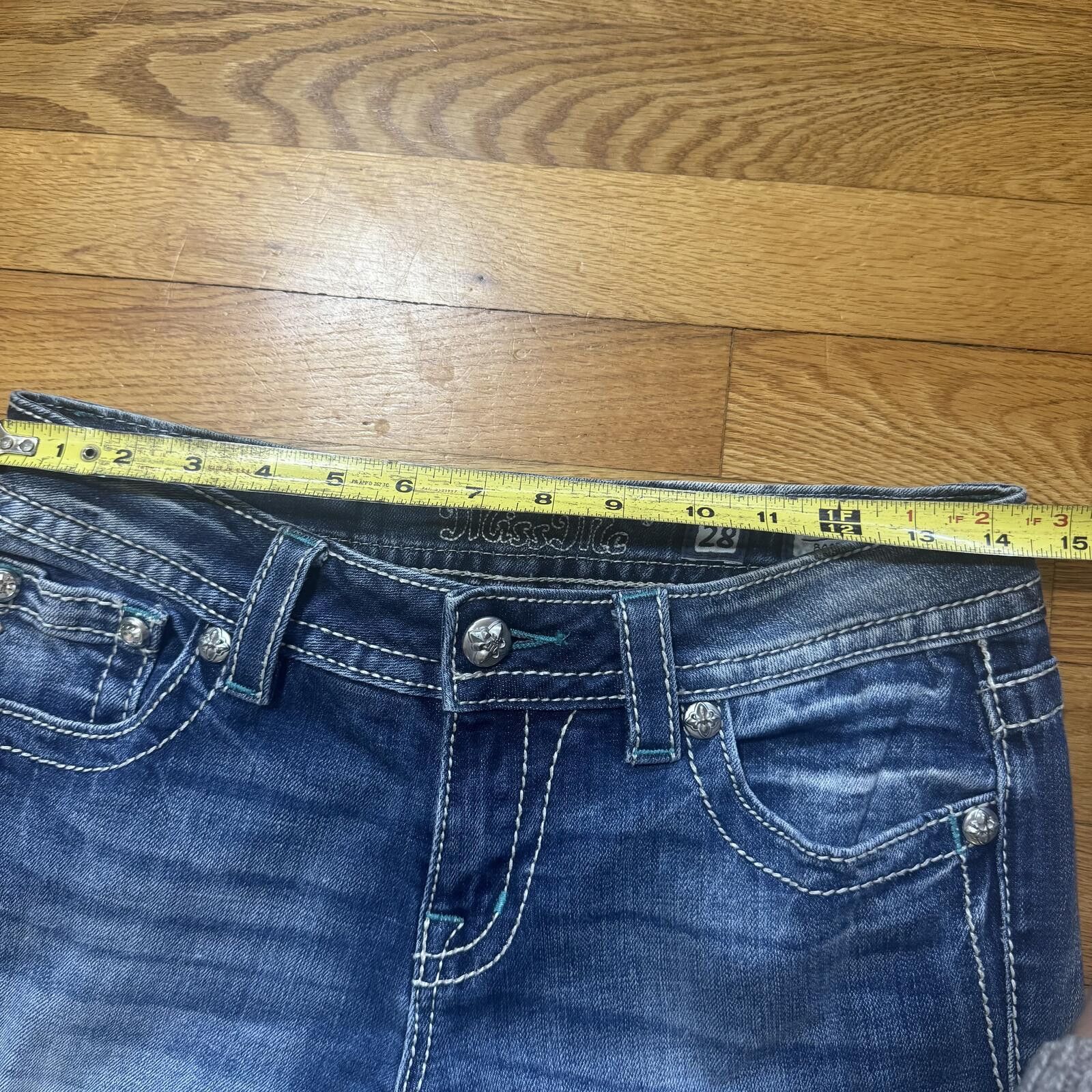 Other Miss Me Women's Style JP8195B Size 28 Size 28" / US 6 / IT 42 - 6 Thumbnail