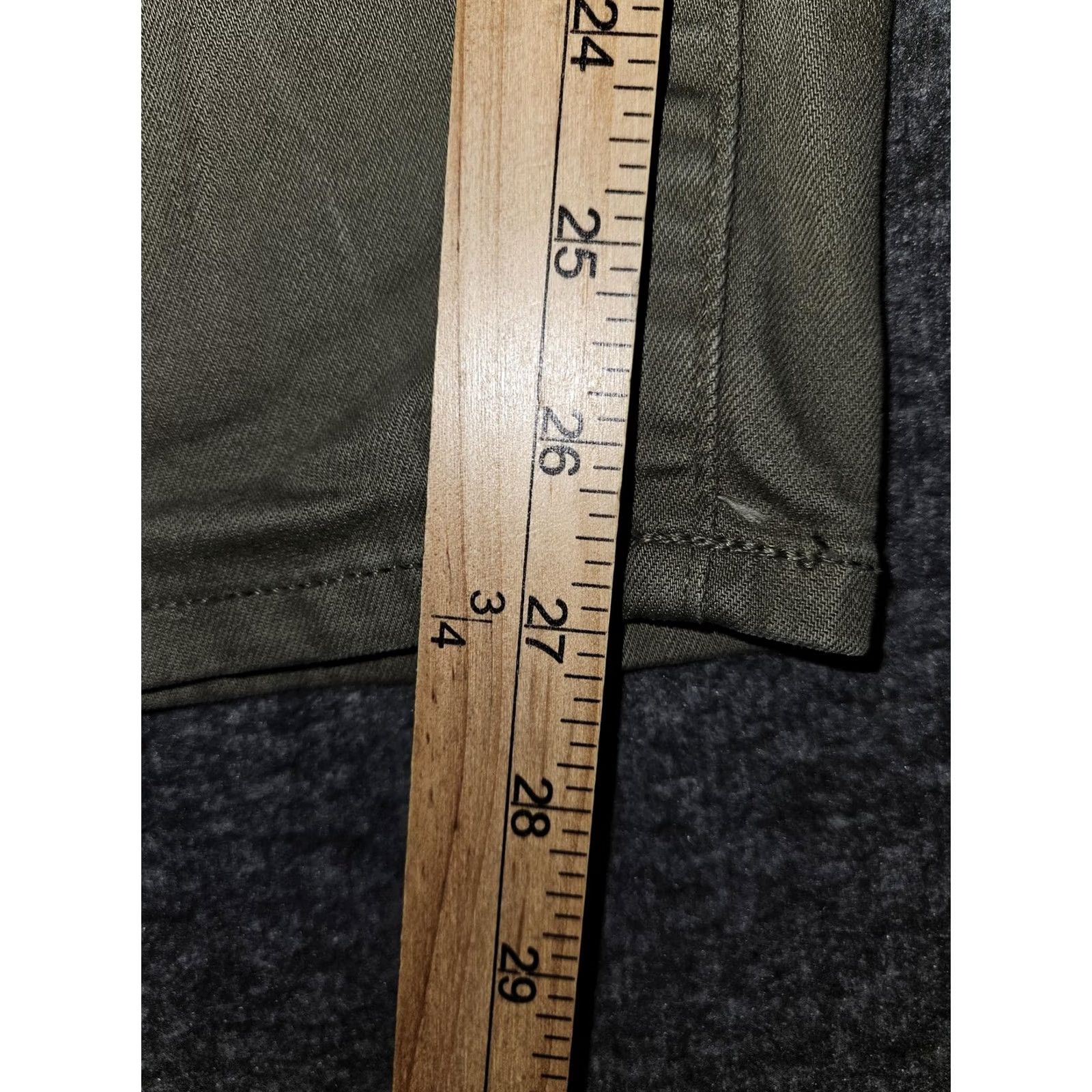 Banana Republic Banana Republic Jeans Womens 30 Green Girlfriend Mid Rise Straight Stretch Denim Size 30" / US 8 / IT 44 - 6 Thumbnail