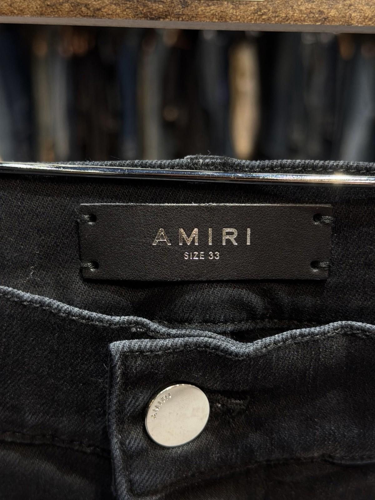 Amiri Size 33 - Amiri Paint Leg Black Jeans 100% Authentic NEW Size US 33 - 9 Thumbnail