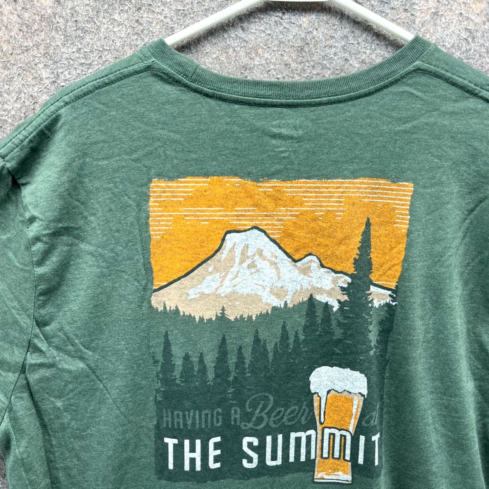 Izod VINTAGE IZOD Shirt Mens XL Green Crewneck Saltwater The Summit Cotton XL TEE Size US XL / EU 56 / 4 - 2 Thumbnail