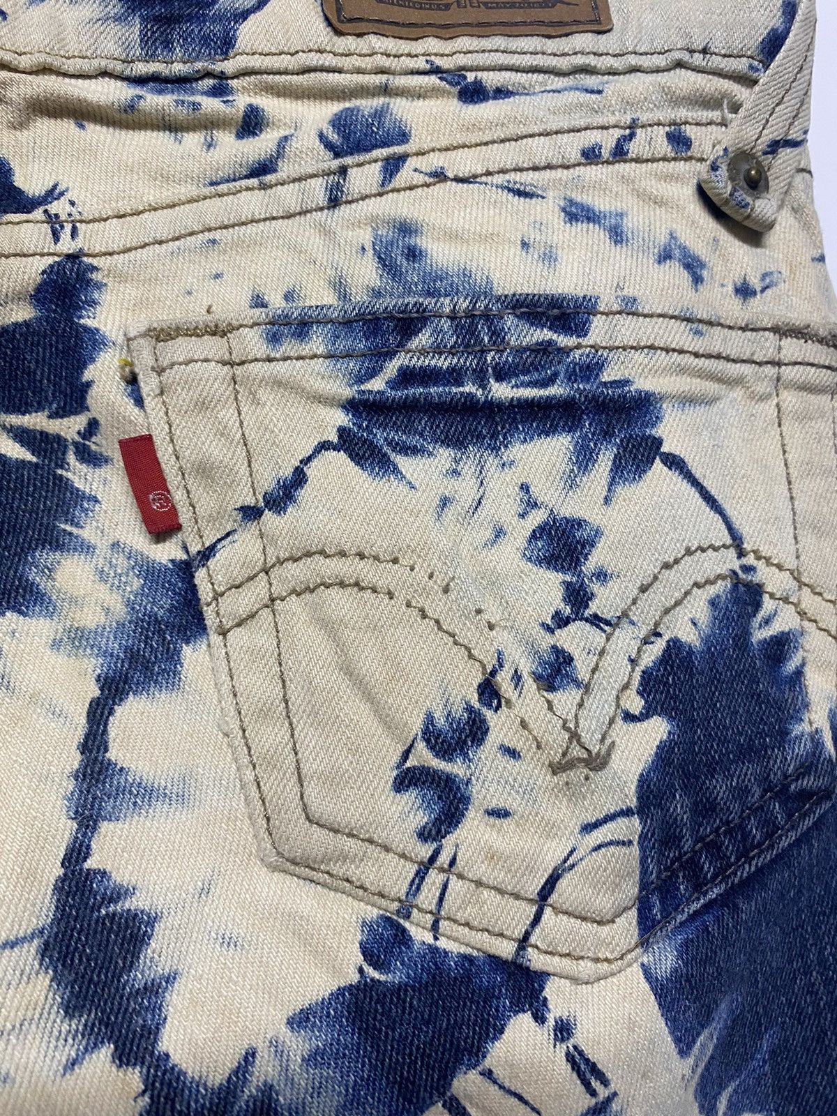 Levi's × Levi's Vintage Clothing Vintage Levis 504 Slouch Jeans Distressed Pants Sz 30 Size 30" / US 8 / IT 44 - 12 Thumbnail