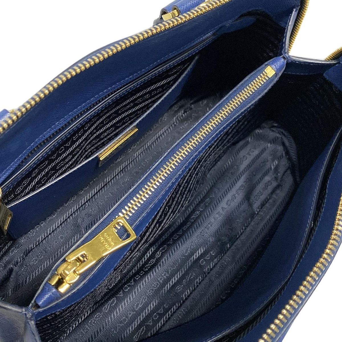 Prada PRADA Promenade Handbag 1BA837 Saffiano Lux (Leather) Size ONE SIZE - 10 Thumbnail