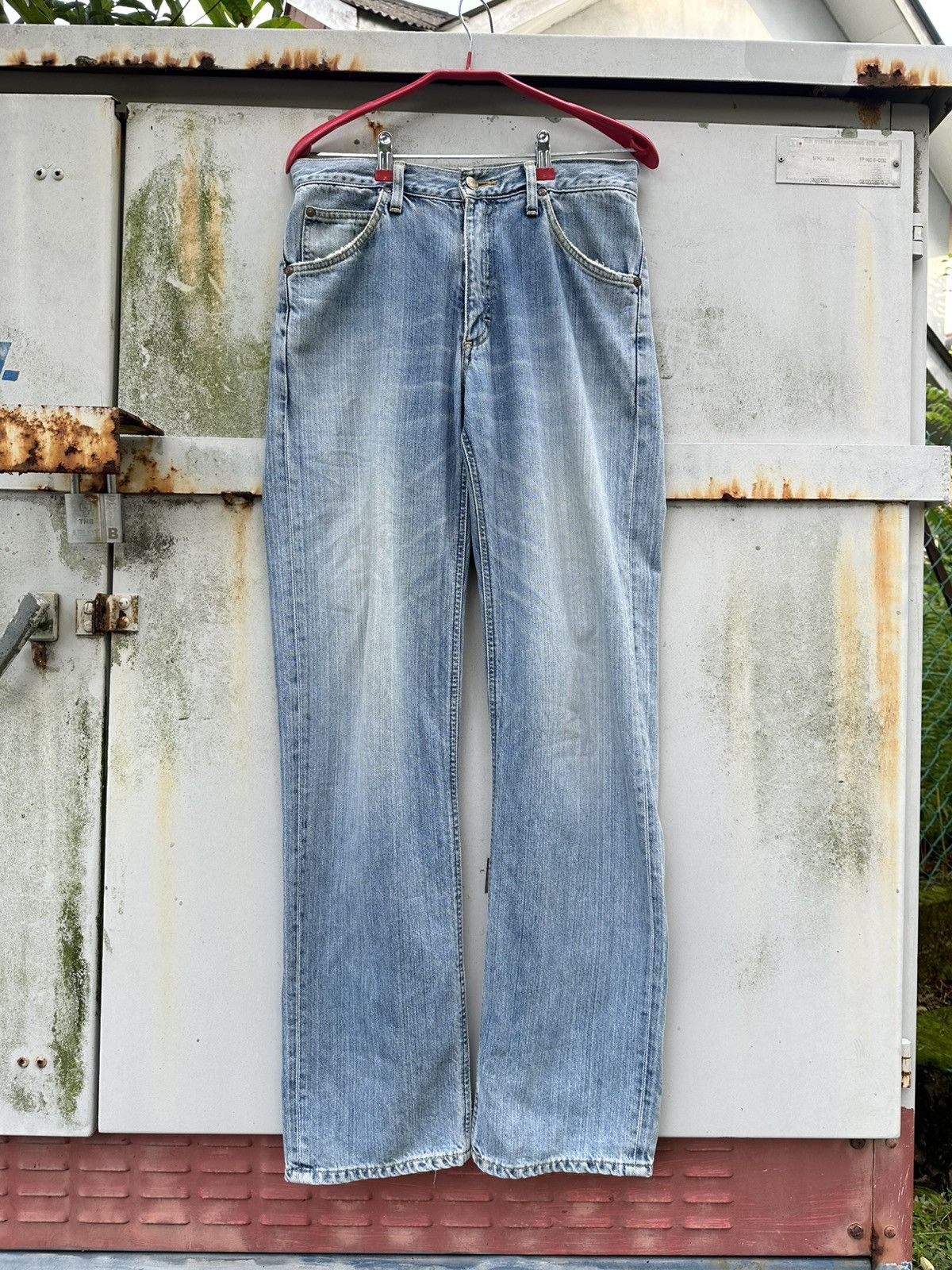 Lee Vintage Lee Riders Sanforized Straight Cut Distressed Jeans Size US 30 / EU 46 - 4 Thumbnail