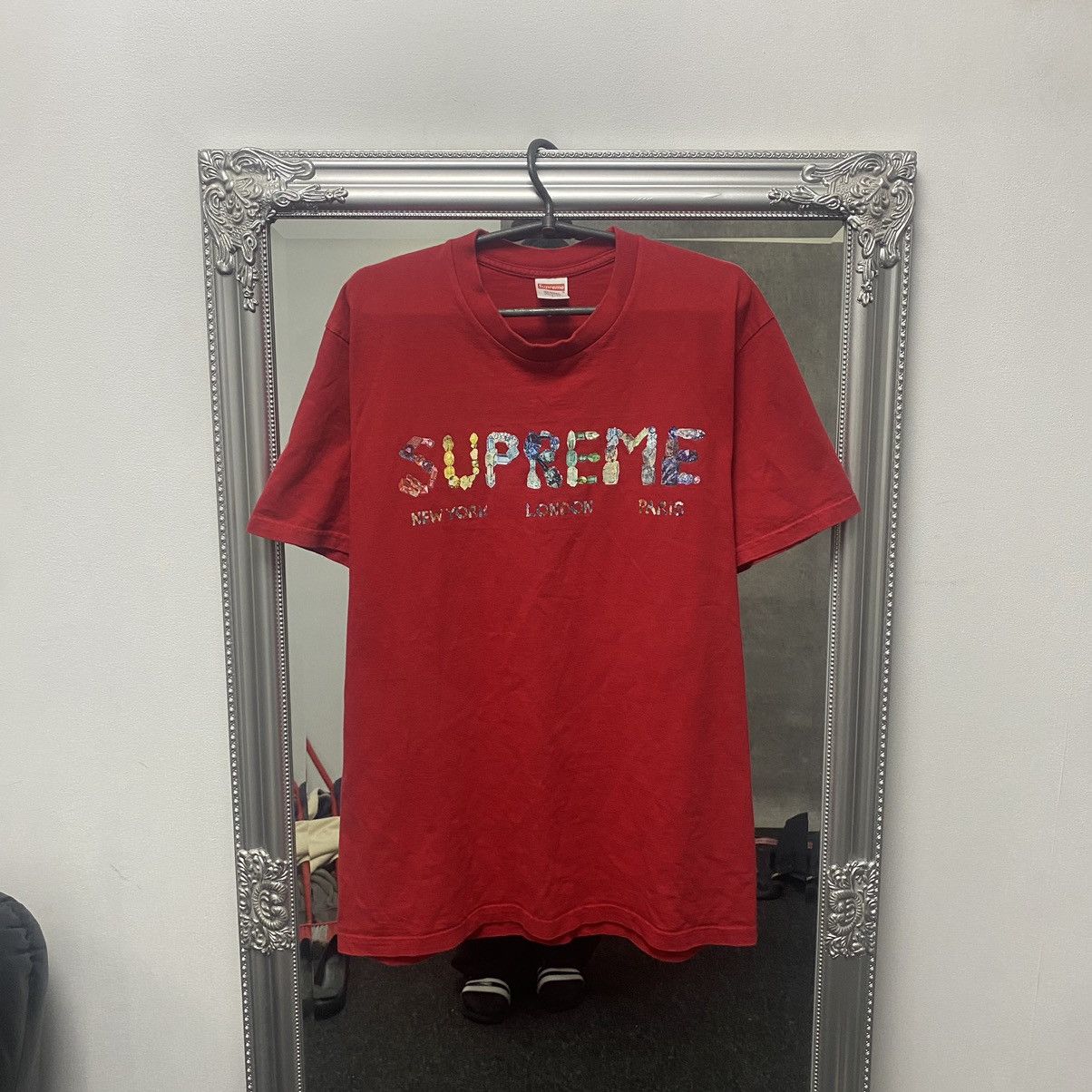 Supreme Supreme T-Shirt big logo Size US L / EU 52-54 / 3 - 1 Thumbnail