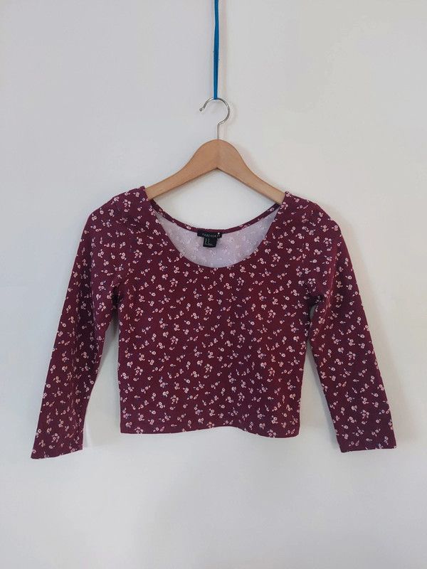 Vintage Vintage cropped top Size M / US 6-8 / IT 42-44 - 3 Thumbnail