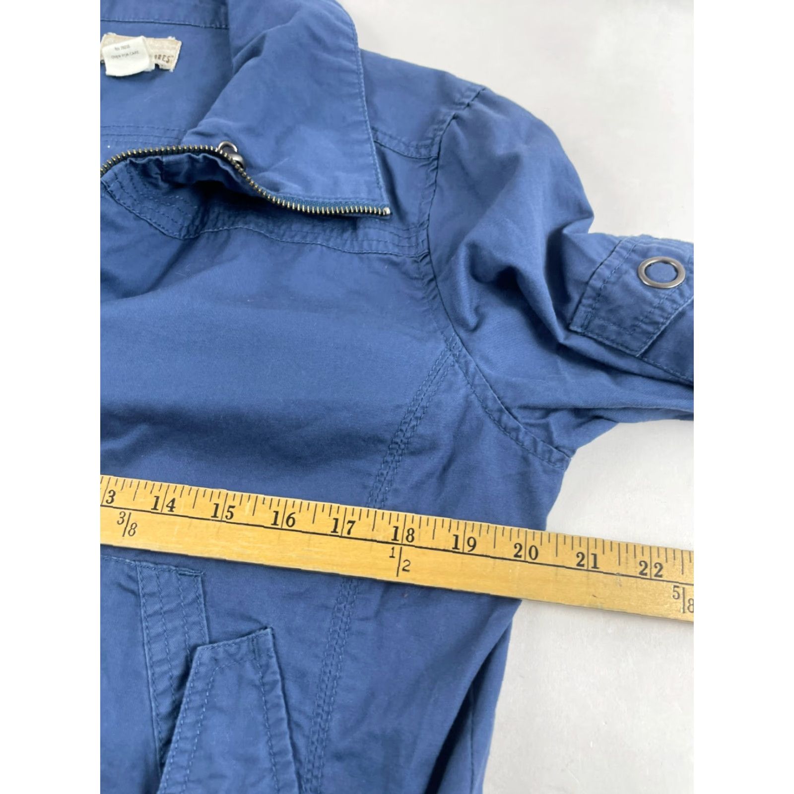 Paradise Paradise Shores Jacket Women’s L Blue Full Zip Pockets Size L / US 10 / IT 46 - 4 Thumbnail