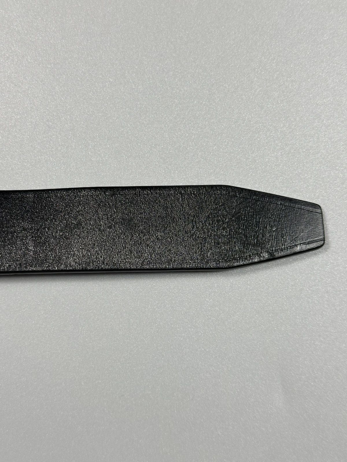 Balenciaga Balenciaga B Buckle Black Leather Belt Size ONE SIZE - 7 Thumbnail
