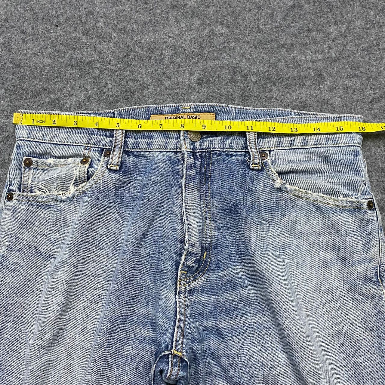 Japanese Brand 💥Best Offer💥Vintage Uniqlo Original Basic Denim Size US 30 / EU 46 - 4 Thumbnail