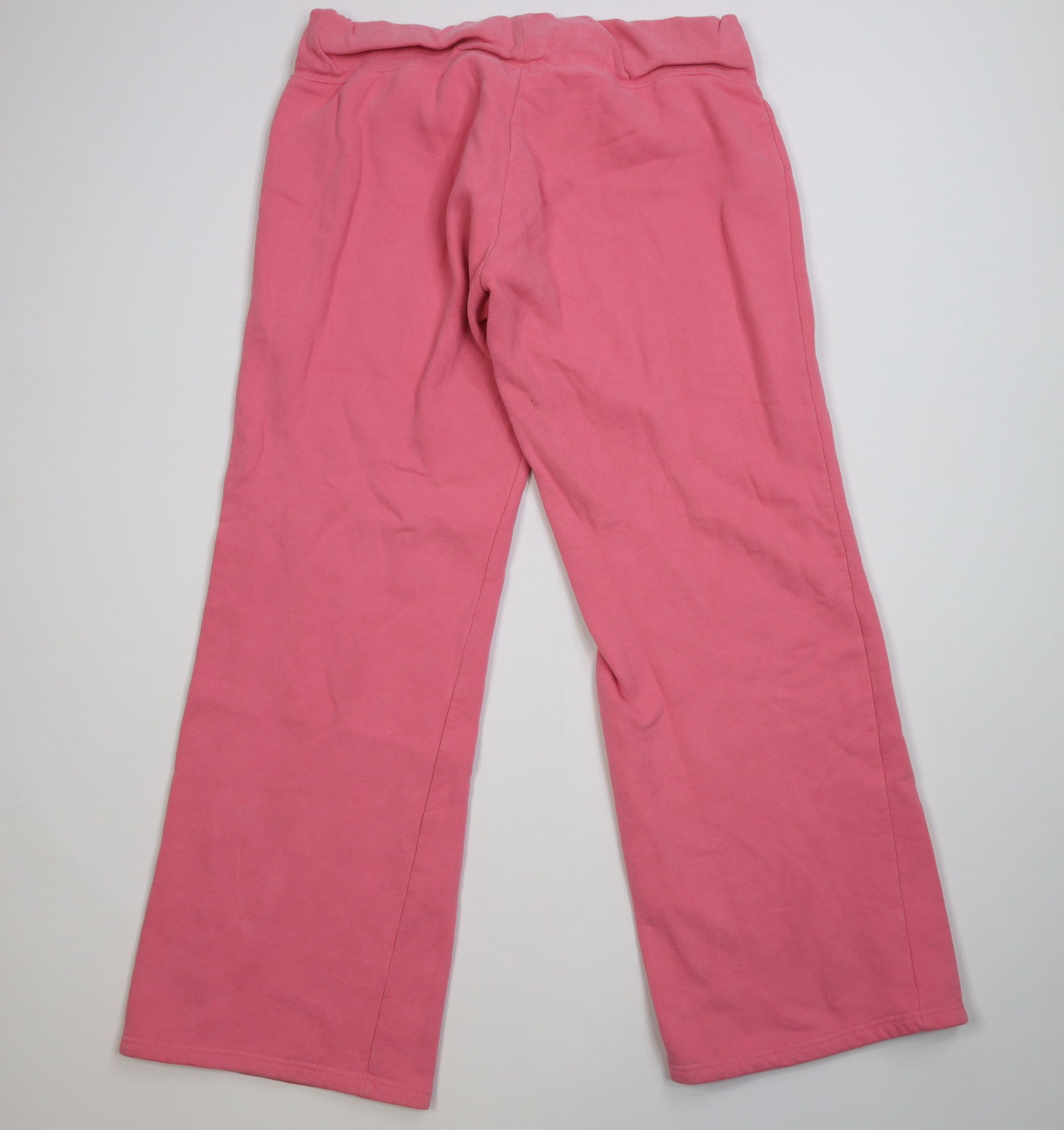 Aeropostale Vintage 90s Y2K Aeropostale Wide Leg Sweatpants Pink Size 32" / US 10 / IT 46 - 8 Thumbnail