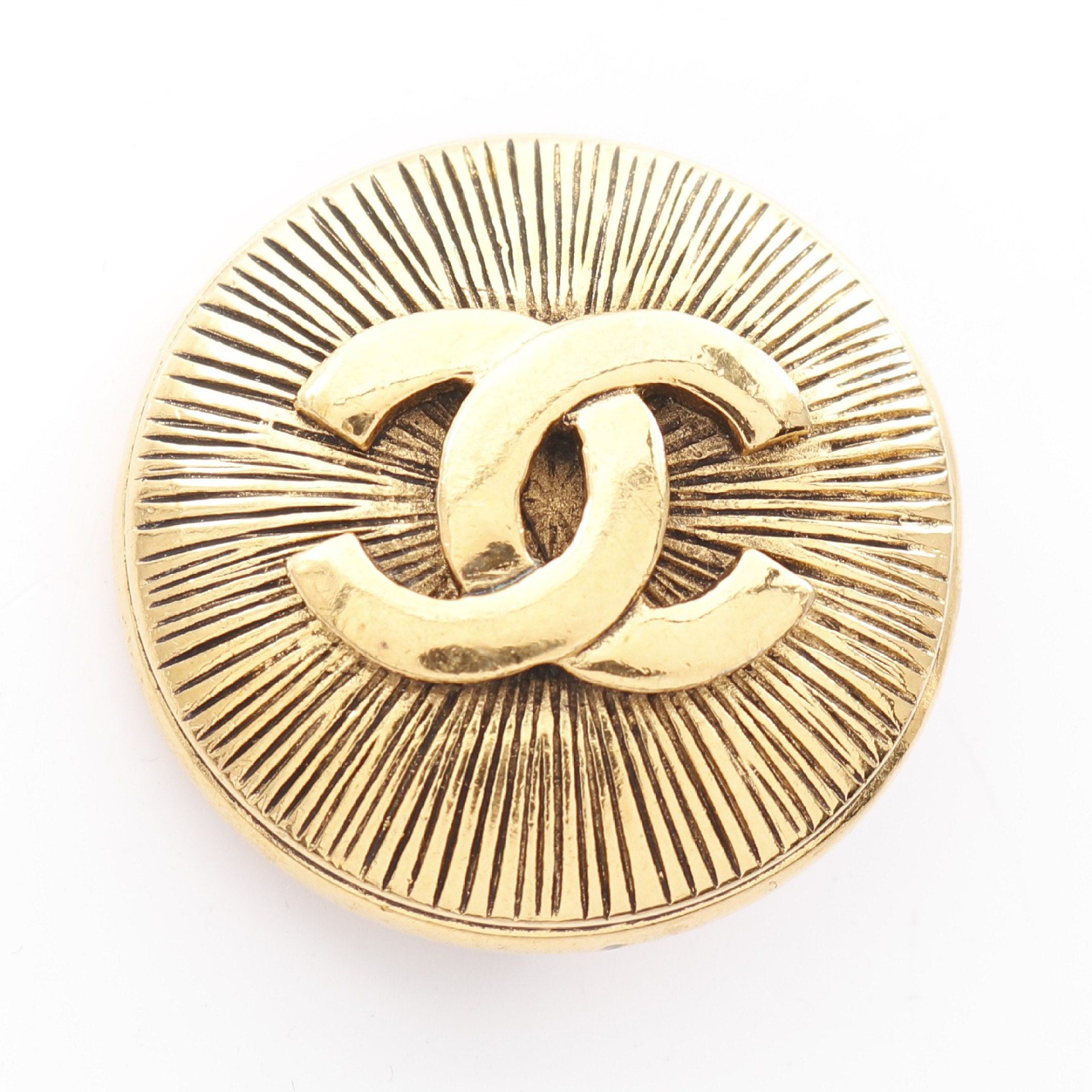Chanel Chanel Coco Mark Brooch Gp Gold Size ONE SIZE - 1 Thumbnail