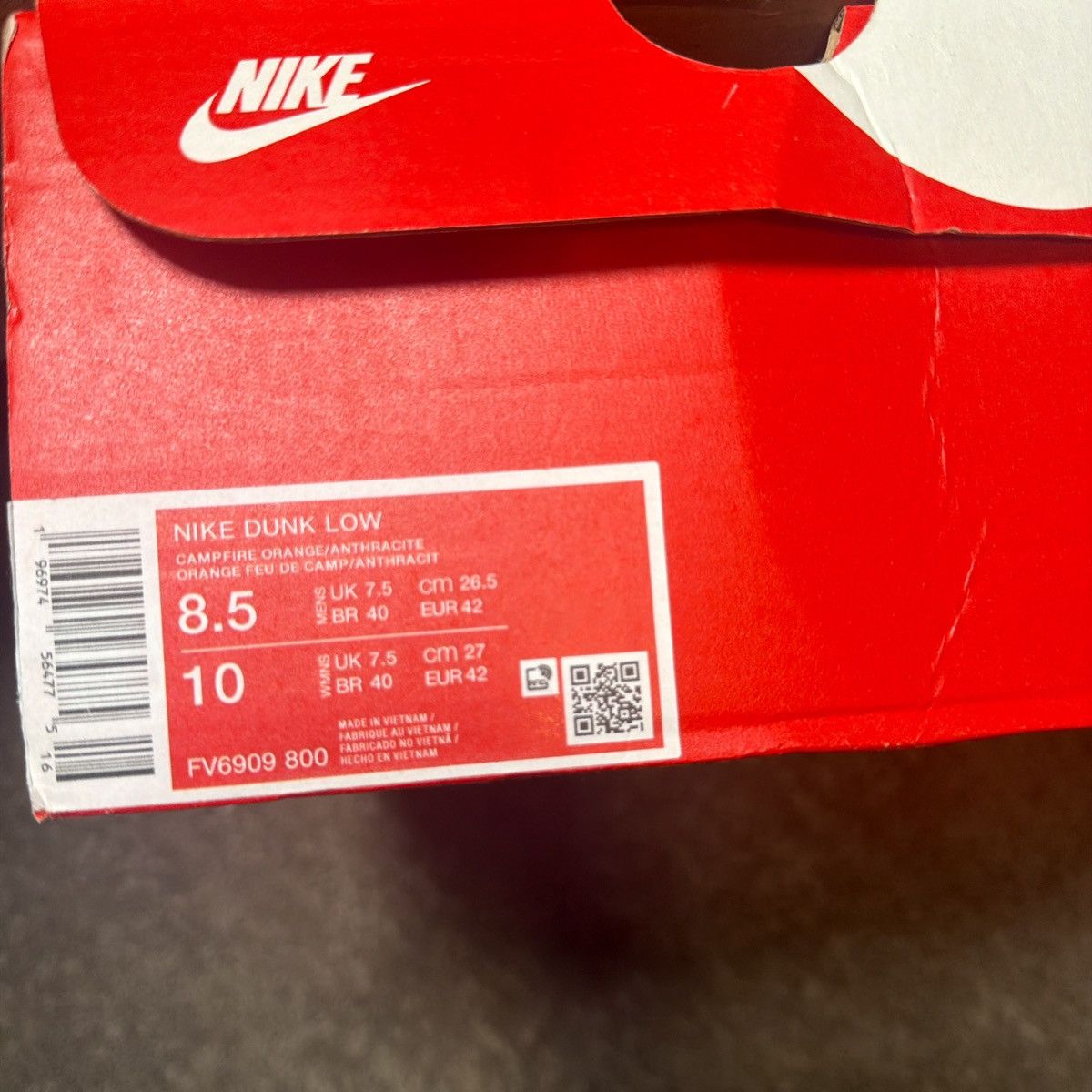 Nike Nike Dunk Low Starry swoosh Size US 8.5 / EU 41-42 - 2 Thumbnail