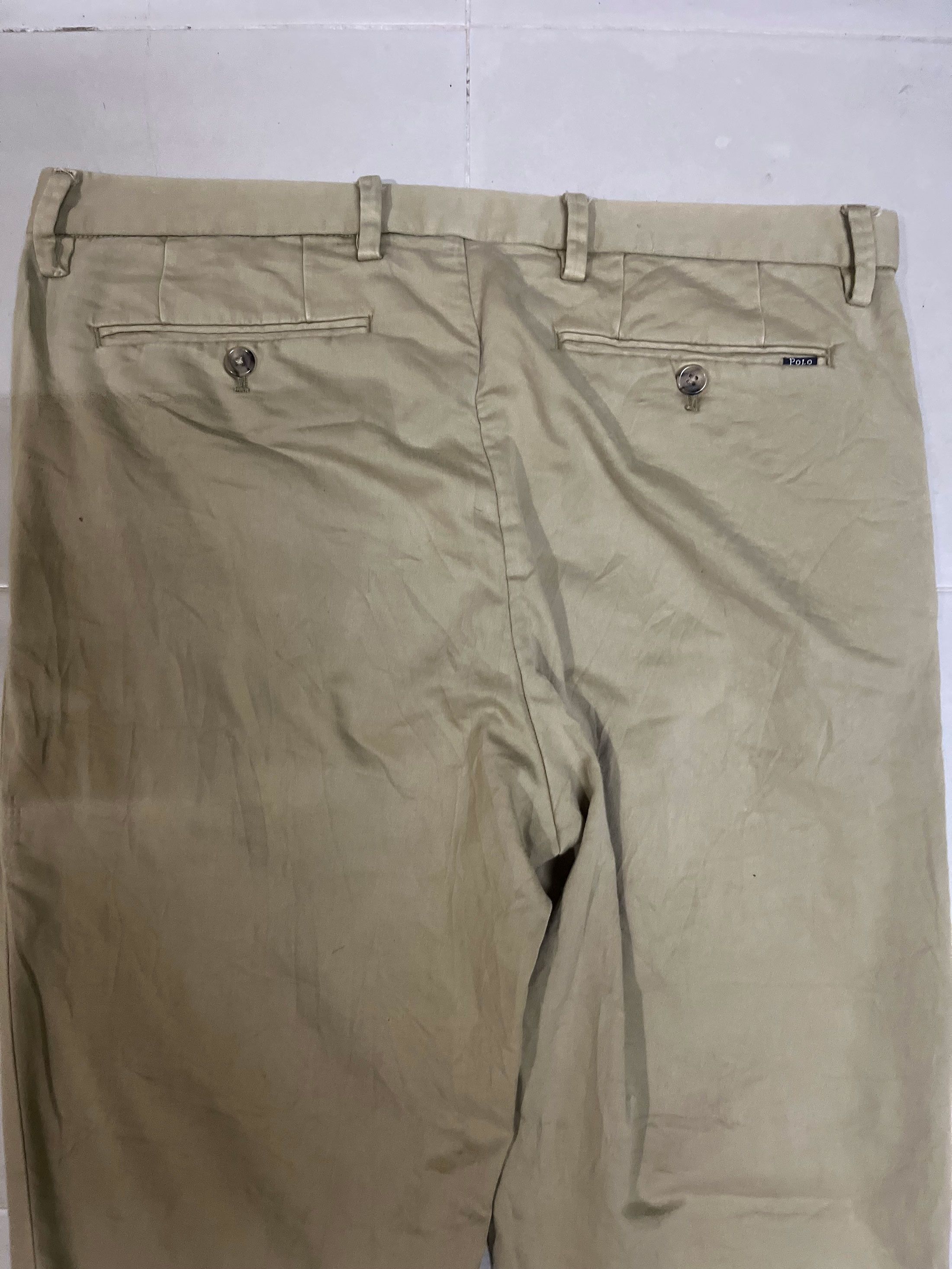 Designer × Polo Ralph Lauren Polo Ralph Lauren Slim Fit Trousers Menswear Size US 34 / EU 50 - 8 Thumbnail