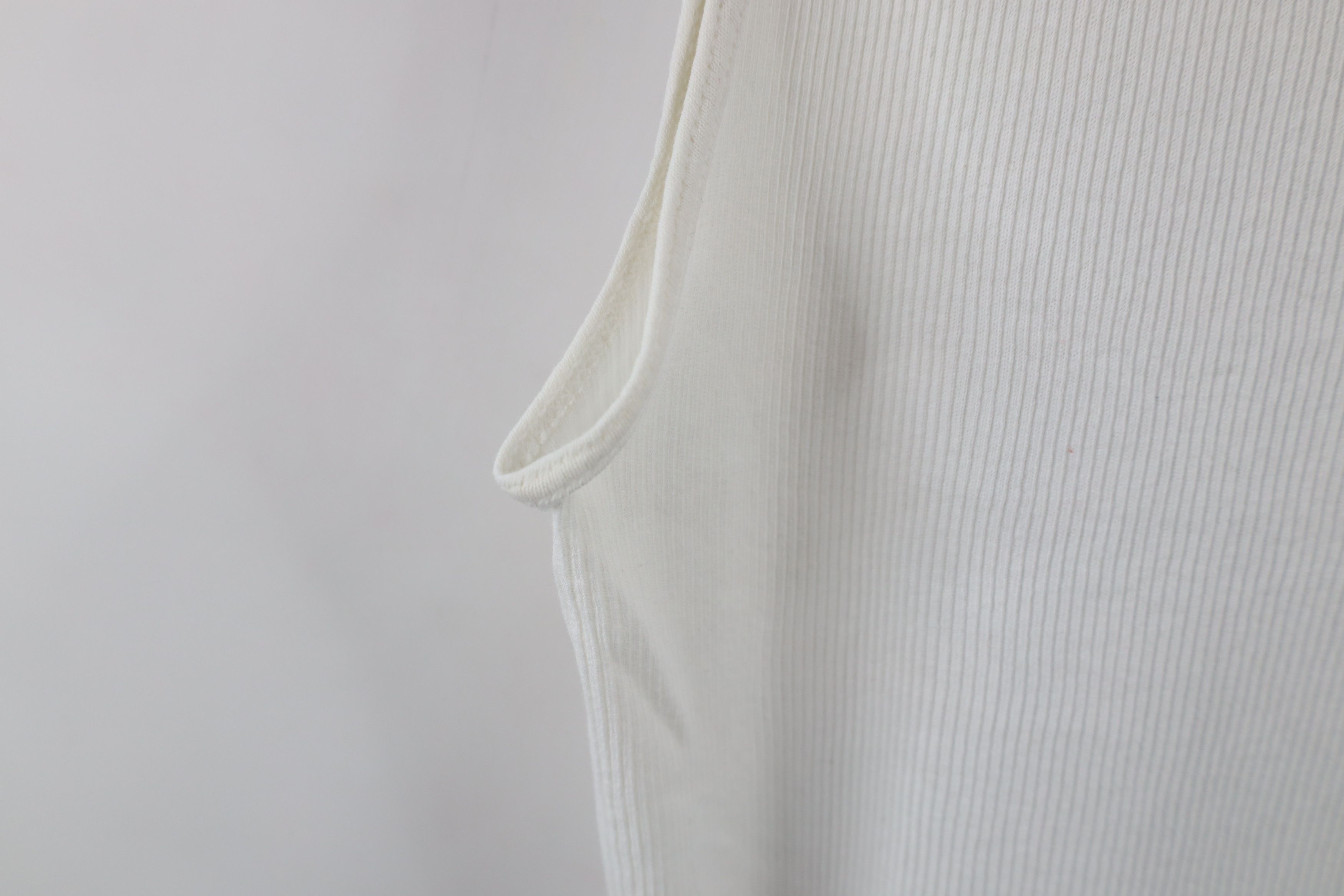 Vintage Vintage 90s Streetwear Wife Beater Tank Top T-Shirt White Size US XXL / EU 58 / 5 - 4 Thumbnail