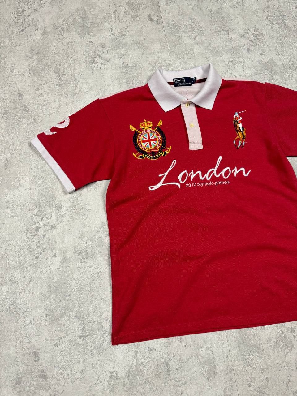 Polo Ralph Lauren × Vintage Vintage Polo Ralph Lauren Big Pony London 2012 Olimpic Games Size US M / EU 48-50 / 2 - 2 Thumbnail