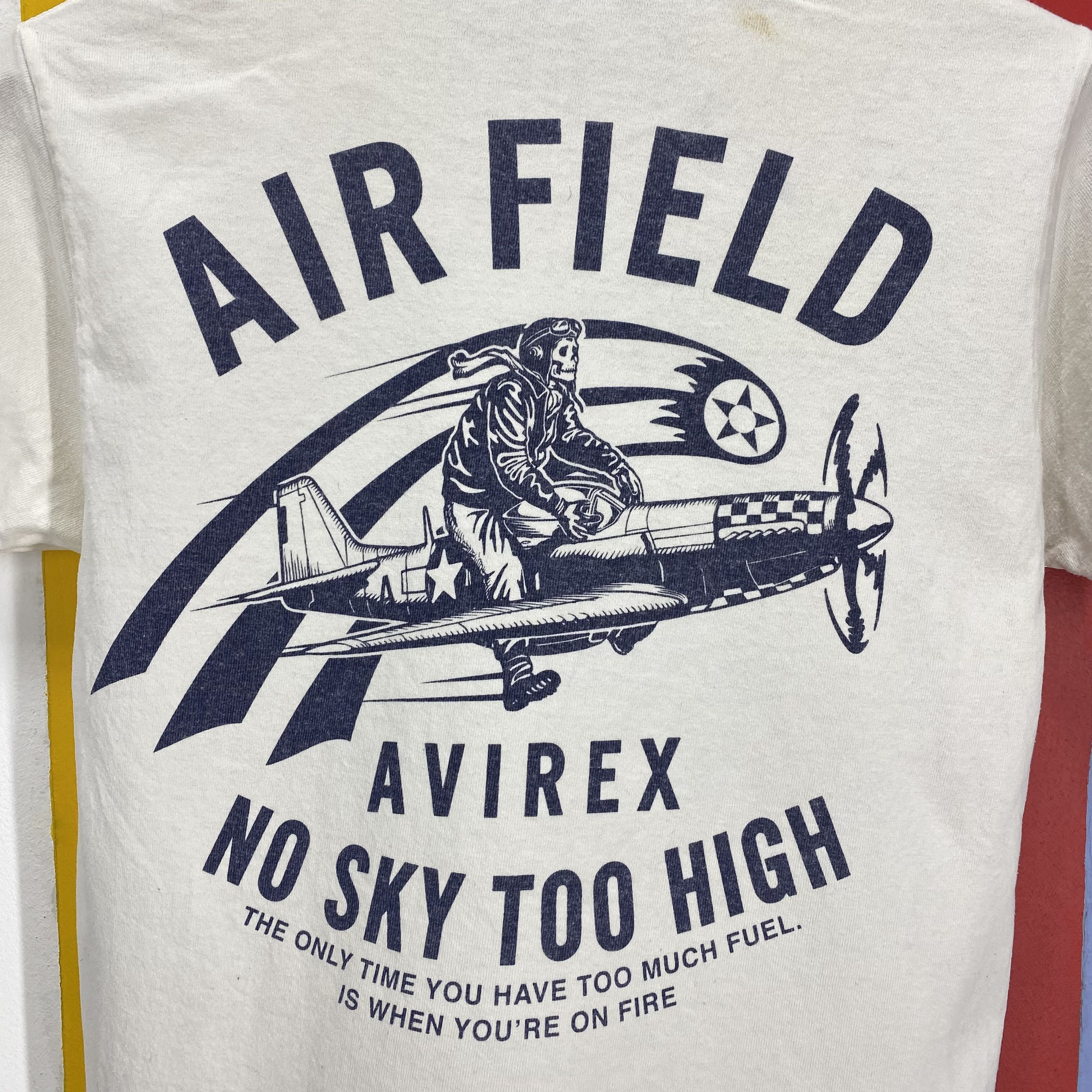 Avirex AVIREX AIR FIELD Crew Neck T Shirt #1846/08 Size US S / EU 44-46 / 1 - 2 Thumbnail