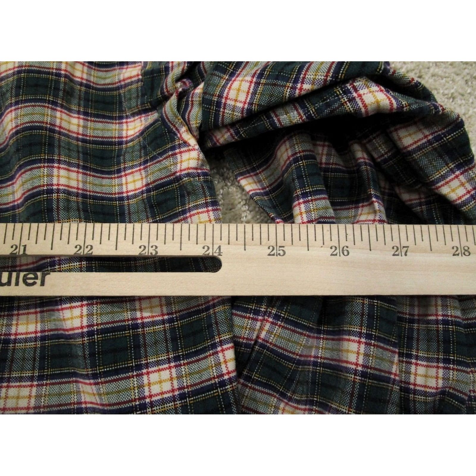 Ralph Lauren Ralph Lauren Shirt Men Medium Green Tartan Plaid Long Sleeve Button-Up Big Shirt Size US M / EU 48-50 / 2 - 5 Thumbnail