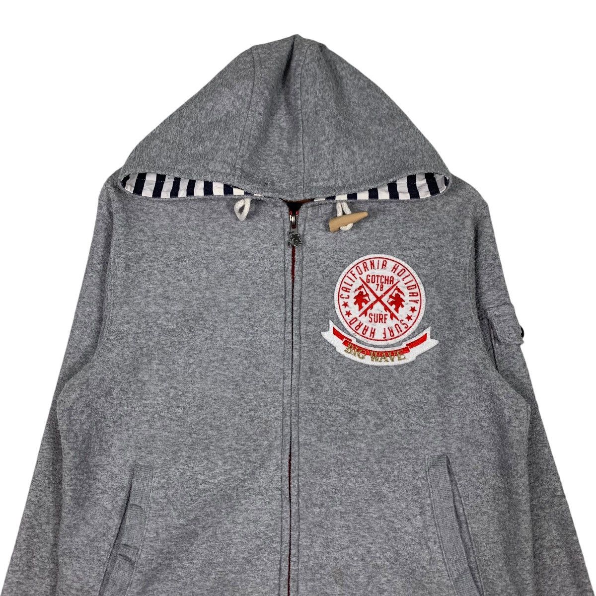 Gotcha GOTCHA Surf Hard Big Wave California Hoodies #1295-C58 Size US M / EU 48-50 / 2 - 2 Thumbnail